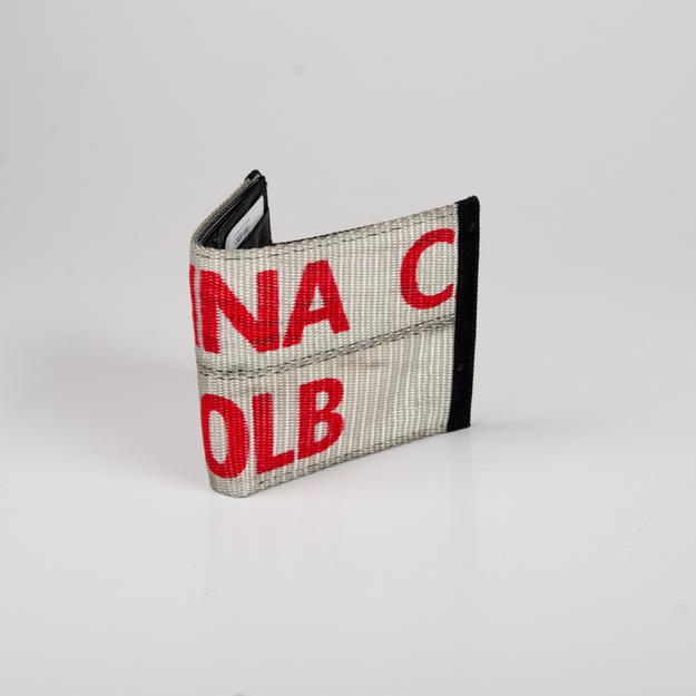 Wallet in White Ex-Cargo Belts