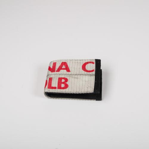 Wallet in White Ex-Cargo Belts