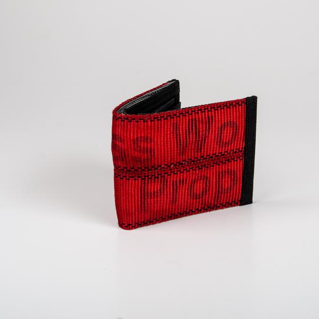 Wallet in Red Ex-Cargo Belts