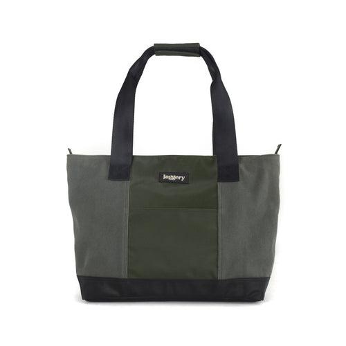 Festival Tote Bag in Olive Green [long handle]