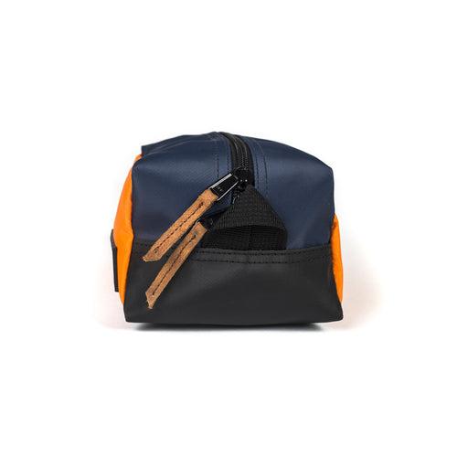 Travel Kit in Orange & Dark Blue