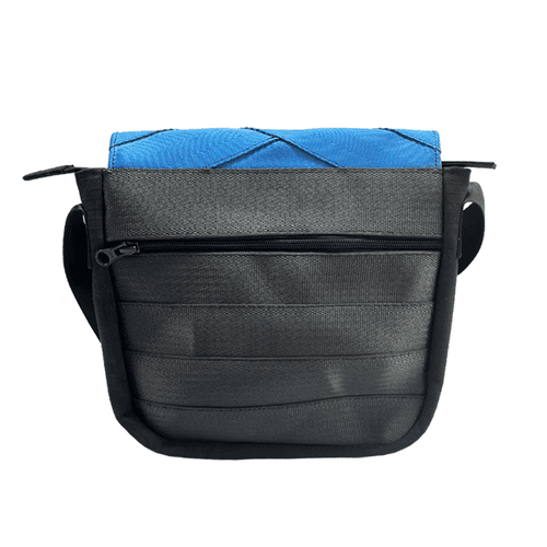 Friendly Soul Sling Bag in Blue Decommisioned Cargo Belts