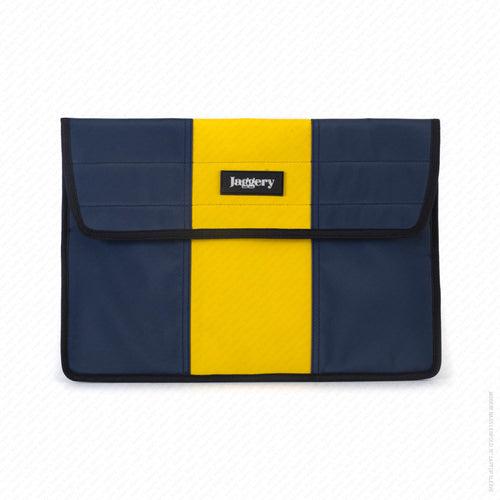 Enfold 15" Laptop Sleeve in Swedish Flag Colors