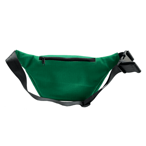 Portuguese Christmas Fanny Pack in Red and Green Decommissioned Cargo Belts