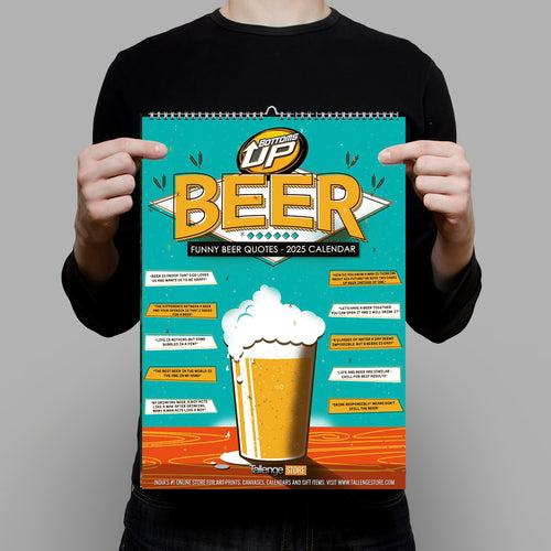 2025 Wall Calendar - Beer Poster Collection