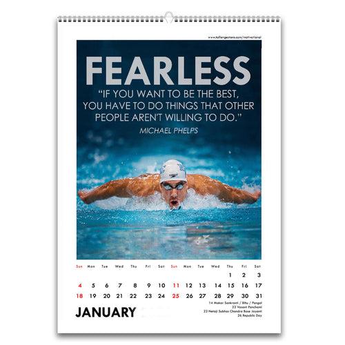 2025 Wall Calendar - Motivational Quotes