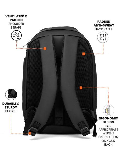 Pro-IV Laptop Backpack | Charcoal Black