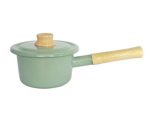 Vintage Green Saucepan 16cm (1.6 Liters)