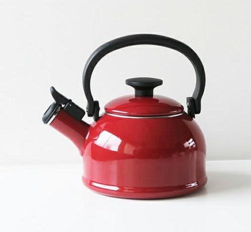 Wine Red Whistling Kettle (1.6 Liters)