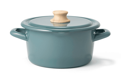 Smoke Blue Casserole 18cm (2.3 Liters)