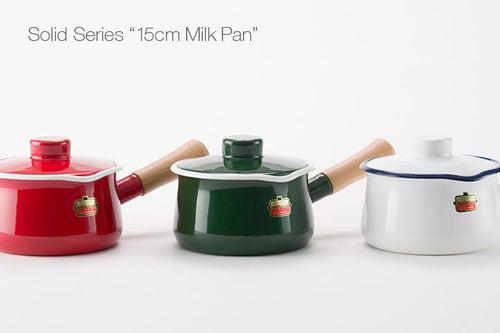 White Milk/Sauce Pan 15cm (1.2 Liters)