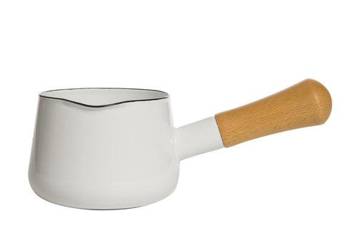 White Milk/Sauce Pan 12cm (0.75 Liters)