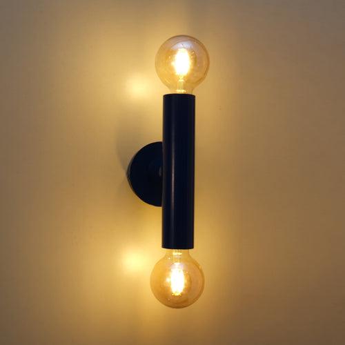 CWS158 Blue Pop Twin-Light Wall Sconce