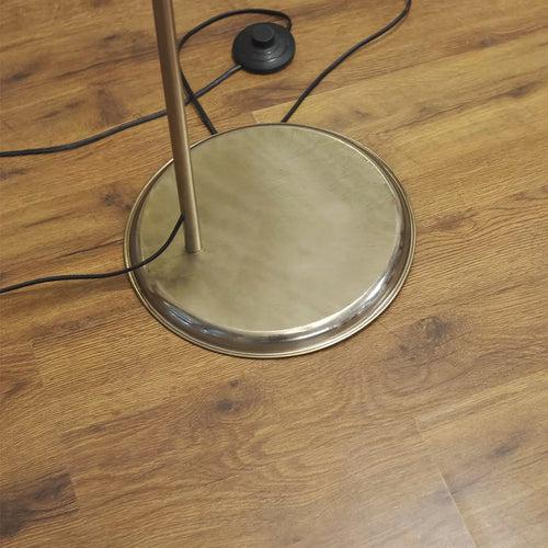 CLF117 Luxaura PU Gold Floor Lamp