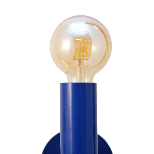 CWS158 Blue Pop Twin-Light Wall Sconce