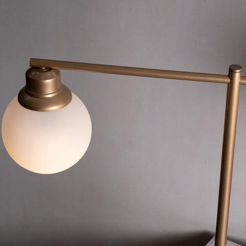 CDL124 Dual-Light Golden Table Lamp