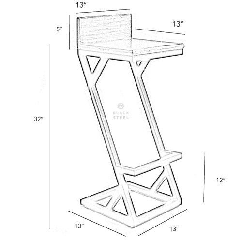 CFR007 Industrial Bar Stool