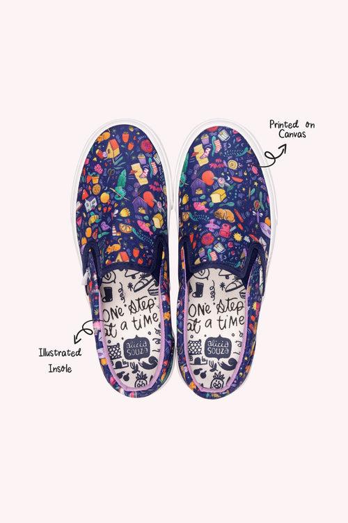 Wonderful World Slip-On