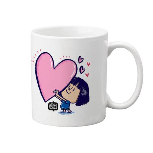 Girl Heart Mug