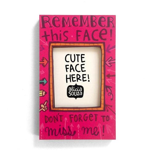 Remember This Face! Magnetic Frame