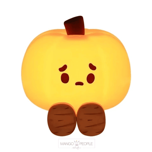 CUTE PUMPKIN DESIGN SILICONE LED LAMP