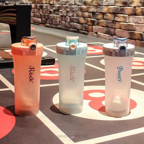 FITNESS SHAKER WATER BOTTLE WITH STIRRING BALL - 700ML