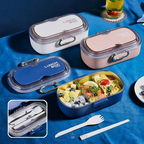 HOT POT STAINLESS STEEL LUNCH BOX - 900ML