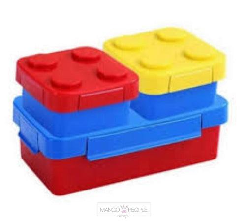 LEGO BRICK STACKED LUNCH BOX