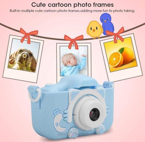 Mini Digital Cartoon Toy Camera for Kids