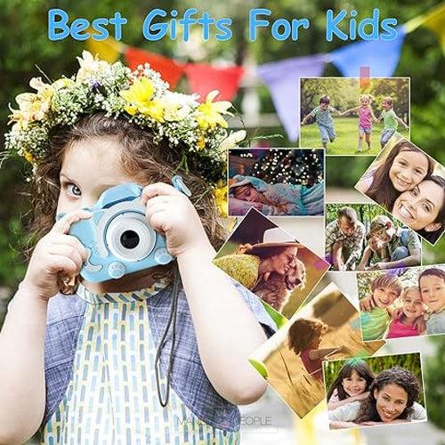 Mini Digital Cartoon Toy Camera for Kids