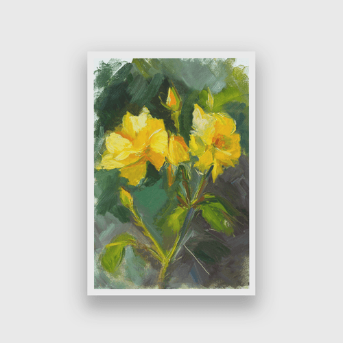 Roses Oil Painting