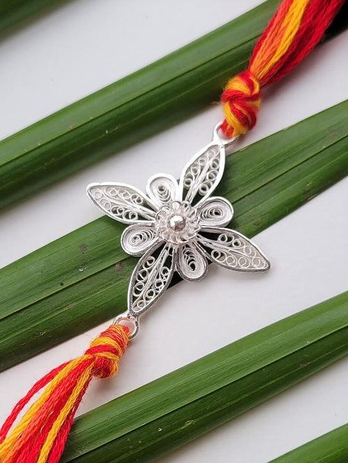 Silver Rakhi Confidence