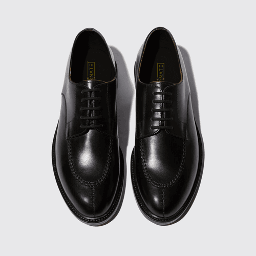 DERBY SHOES-BLACK