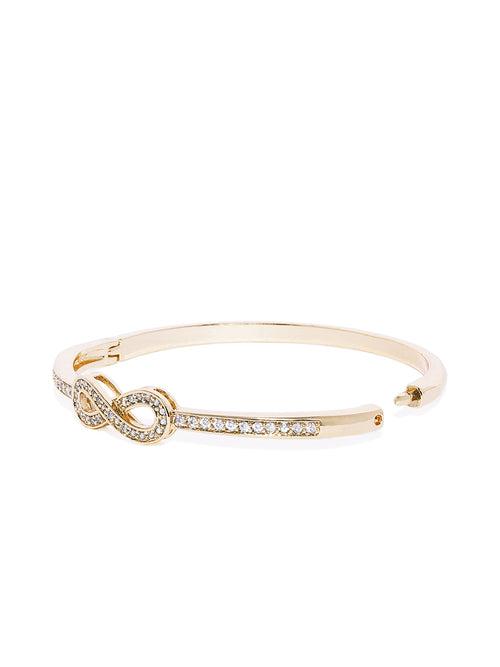 Infinity Gold Cuff