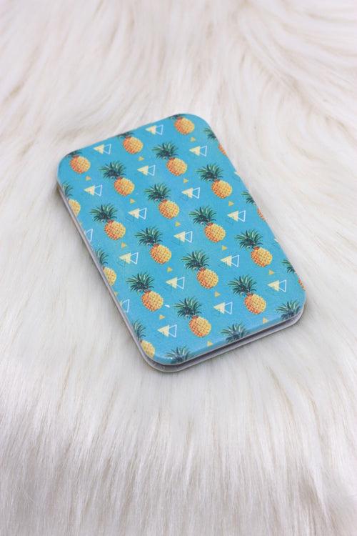 Tropical Vegan Pineapple Compact Mirror