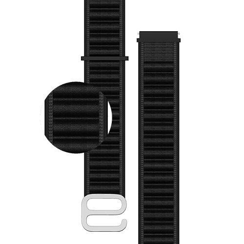 Hoop Nylon Link Watch Strap 22mm