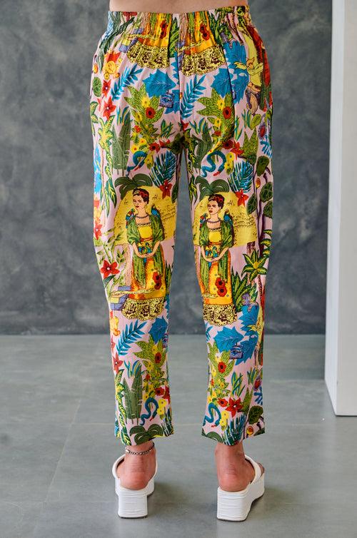 Frida Straight Fit Pink Pant