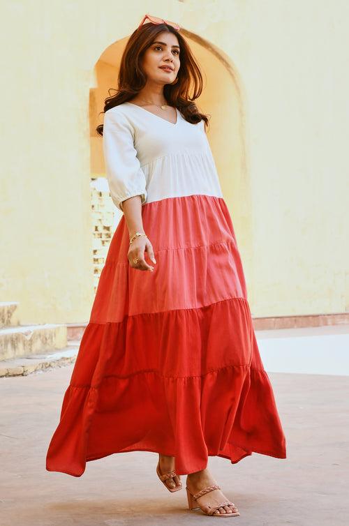 Tiers of Joy Maxi Dress