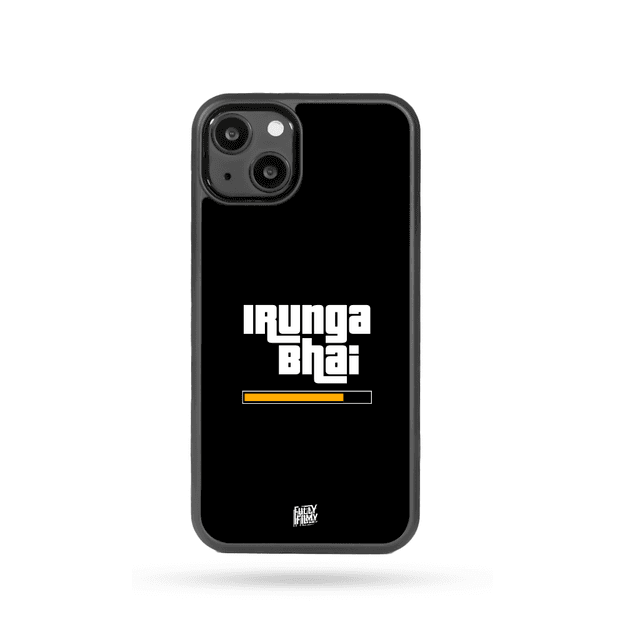 Irunga Bhai Glass Phone Case