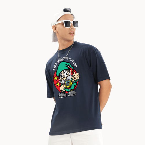 Step Into The Future Oversized T-Shirt