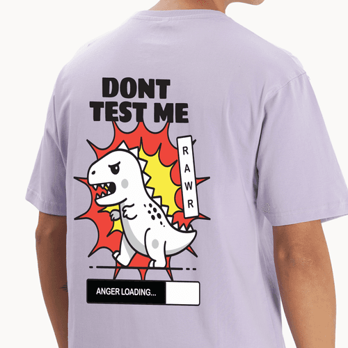 Don't Test Me Oversized T-Shirt