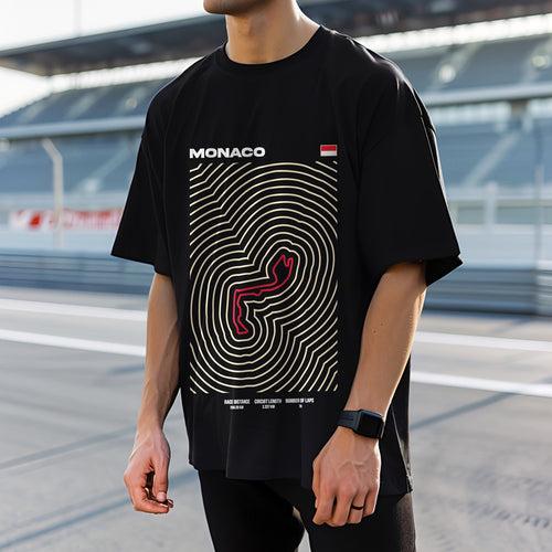 Monaco Grand Prix Circuit Oversized T-Shirt