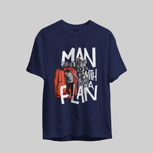 Man With A Plan Oversized T-Shirt