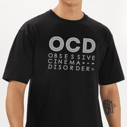 Obsessive Cinema Disorder Oversized T-Shirt