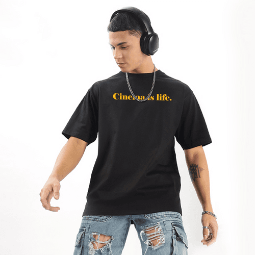 Cinema Is Life Oversized T-Shirt