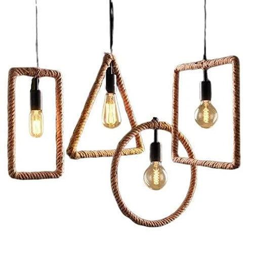 Elevation Cad Blocks 4 Shape Pendant hanging Lamp