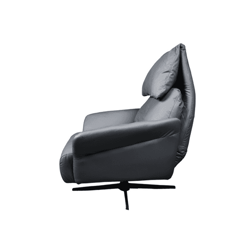 Bane Lounge Chair in leatherette Fabric