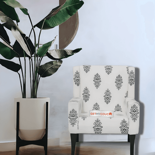 Hume Wing Chair Solid Wood Living Room Chair