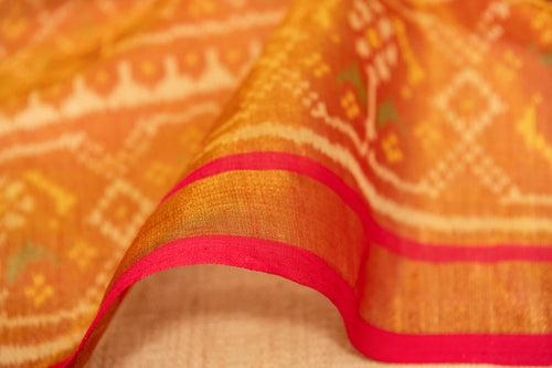 Cotton Tissue Patola Saree