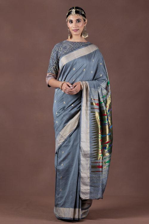 Cotton Paithani Saree